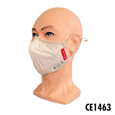 Waschbare FFP2-Nano-Maske beige - Civil Use | ab 1 Stk. erhältlich