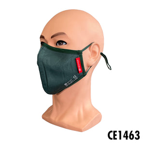 Waschbare FFP2-Nano-Maske dunkelgrün - Civil Use | ab 1 Stk. erhältlich