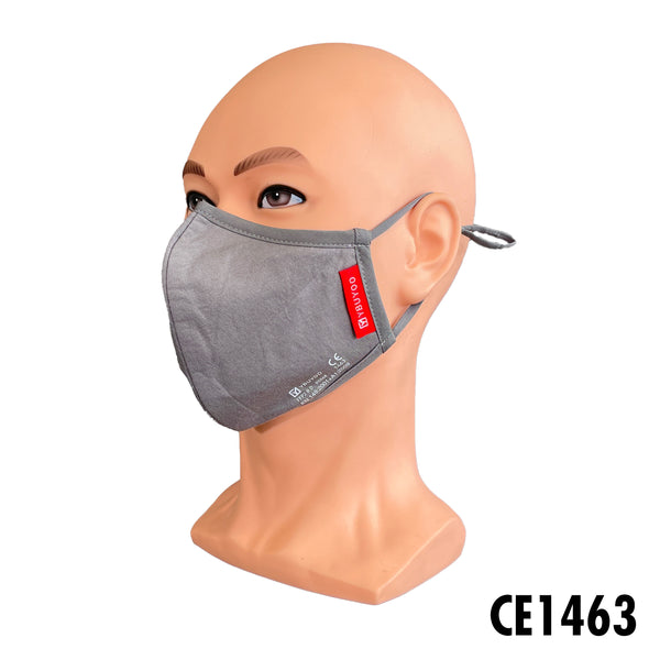 Waschbare FFP2-Nano-Maske grau - Civil Use | ab 1 Stk. erhältlich