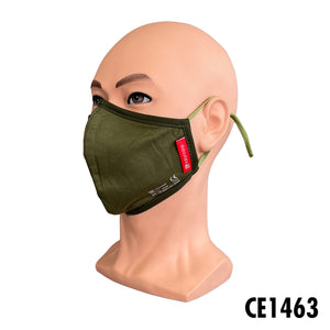 Waschbare FFP2-Nano-Maske olive - Civil Use | ab 1 Stk. erhältlich
