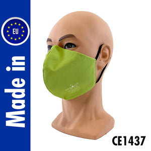 Wiederverwendbare FFP2-Nano-Maske limettengrün - Civil Use | ab 1 Stk. erhältlich