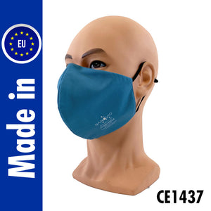 Wiederverwendbare FFP2-Nano-Maske petrol - Civil Use | ab 1 Stk. erhältlich